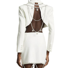 Load image into Gallery viewer, Ribbon Crystal Drip Skirt Set-Modern Baby Las Vegas