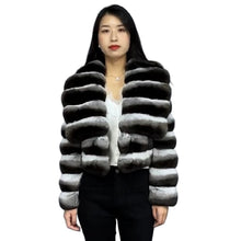 Load image into Gallery viewer, Luxe Chinchilla Fur Coat