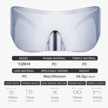 Load image into Gallery viewer, Oversized Mask Sunglasses-Modern Baby Las Vegas