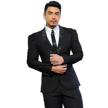 Load image into Gallery viewer, Black Crystal Tuxedo