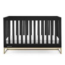 Load image into Gallery viewer, Gold Accent Convertible Crib-Modern Baby Las Vegas