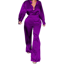 Load image into Gallery viewer, Satin Pant Set
