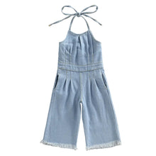 Load image into Gallery viewer, Hollow Out Lace Back Jumpsuit
