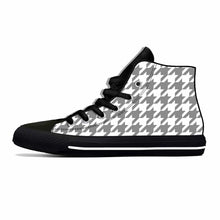 Load image into Gallery viewer, Houndstooth Print Sneakers-Modern Baby Las Vegas