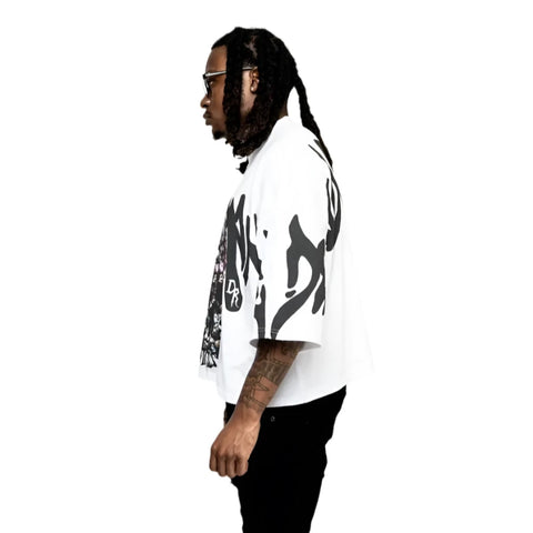 Colored Skull Letter T-Shirt-Modern Baby Las Vegas