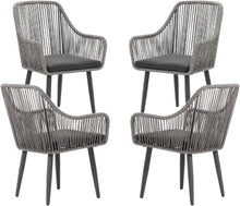 Load image into Gallery viewer, Woven Patio Dining Chair Set-Modern Baby Las Vegas