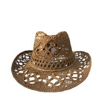 Load image into Gallery viewer, Straw Cowboy Hat-Modern Baby Las Vegas