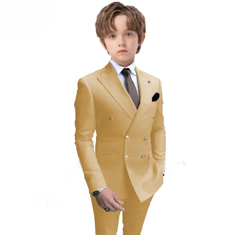 Double-Breasted Blazer Tuxedo Set-Modern Baby Las Vegas
