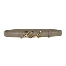 Load image into Gallery viewer, Gold Script Belt