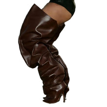 Load image into Gallery viewer, Baggy Over The Knee Boots