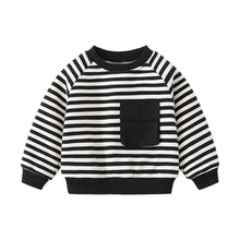 Load image into Gallery viewer, Striped Patch Pocket Top-Modern Baby Las Vegas