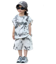 Load image into Gallery viewer, Letter Tie-Dye Short Set-Modern Baby Las Vegas