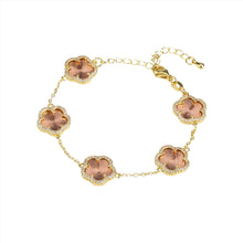 Load image into Gallery viewer, Diamond Floral Gold-Plated Jewelry-Modern Baby Las Vegas