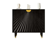 Load image into Gallery viewer, Pleated Wooden Cabinet