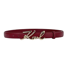 Load image into Gallery viewer, Gold Script Belt