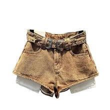 Load image into Gallery viewer, Colored Pop Denim Shorts