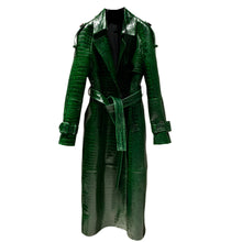 Load image into Gallery viewer, Croc Leather Coat-Modern Baby Las Vegas