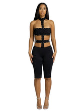 Load image into Gallery viewer, Rivet Halter Romper