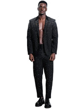Load image into Gallery viewer, Ombré Full Crystal Speckled Suit