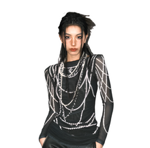 Load image into Gallery viewer, Smoke Pearl Drip Top-Modern Baby Las Vegas