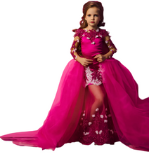 Load image into Gallery viewer, Beaded Mermaid Detachable Train Dress-Modern Baby Las Vegas