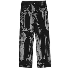Load image into Gallery viewer, Black Tie-Dye Print Denim Jeans-Modern Baby Las Vegas