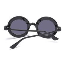 Load image into Gallery viewer, Retro Black Round Letter Sunglasses-Modern Baby Las Vegas