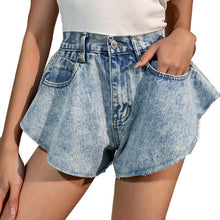 Load image into Gallery viewer, Flutter Denim Shorts-Modern Baby Las Vegas