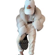Load image into Gallery viewer, Motorcycle Faux Fur Coat-Modern Baby Las Vegas