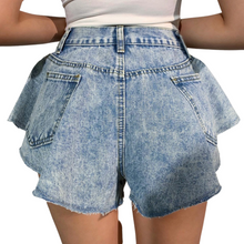 Load image into Gallery viewer, Flutter Denim Shorts-Modern Baby Las Vegas