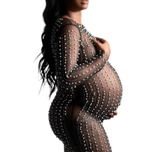 Load image into Gallery viewer, Mesh Pearl Dress-Modern Baby Las Vegas