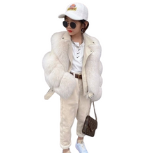 Load image into Gallery viewer, Motorcycle Faux Fur Coat-Modern Baby Las Vegas