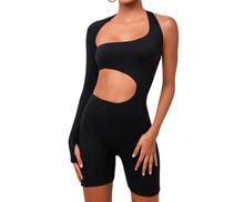 Load image into Gallery viewer, Hollow Out Short Jumpsuit