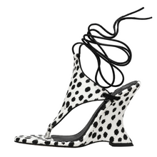 Load image into Gallery viewer, Hollow Out Wrap Sandals
