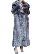 Load image into Gallery viewer, Silver Fox Coat
