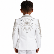 Load image into Gallery viewer, Crystal Beaded Sunburst Tuxedo
