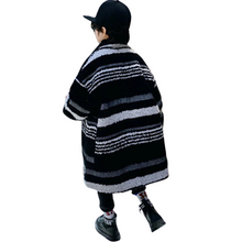 Load image into Gallery viewer, Irregular Striped Patch Jacket
