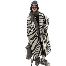 Load image into Gallery viewer, Long Printed Wool Coat Collection
