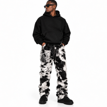 Load image into Gallery viewer, Cow Print Fur Pants
