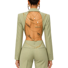 Load image into Gallery viewer, Drip Chain Blazer
