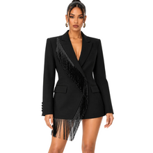 Load image into Gallery viewer, Luxe Tassel Blazer
