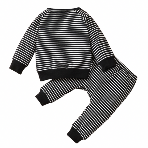 Thin Striped Pant Set-Modern Baby Las Vegas