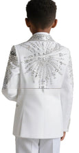 Load image into Gallery viewer, Crystal Beaded Sunburst Tuxedo
