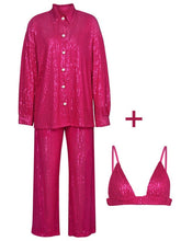 Load image into Gallery viewer, Sequin Pant Set
