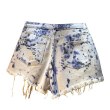 Load image into Gallery viewer, Crystal Wild Print Denim Shorts
