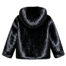 Load image into Gallery viewer, Luxe Faux Fur Coat
