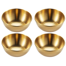 Load image into Gallery viewer, 4-Piece Stainless Steel Bowl Set | Modern baby Las Vegas
