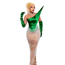 Load image into Gallery viewer, Futuristic Pretty In Pearls Dress
