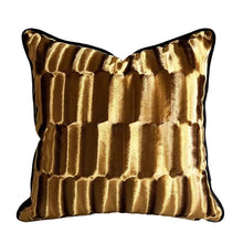 Load image into Gallery viewer, Luxe Ribbed Velvet Throw Pillow Case
