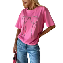 Load image into Gallery viewer, Diamond Corset Print T-Shirt-Modern Baby Las Vegas
